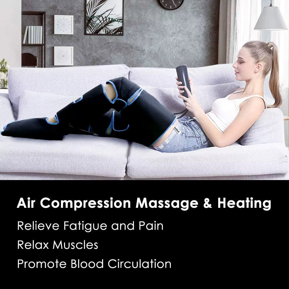 360° Foot and Leg Air Pressure Massager – Supports Circulation and Relaxation