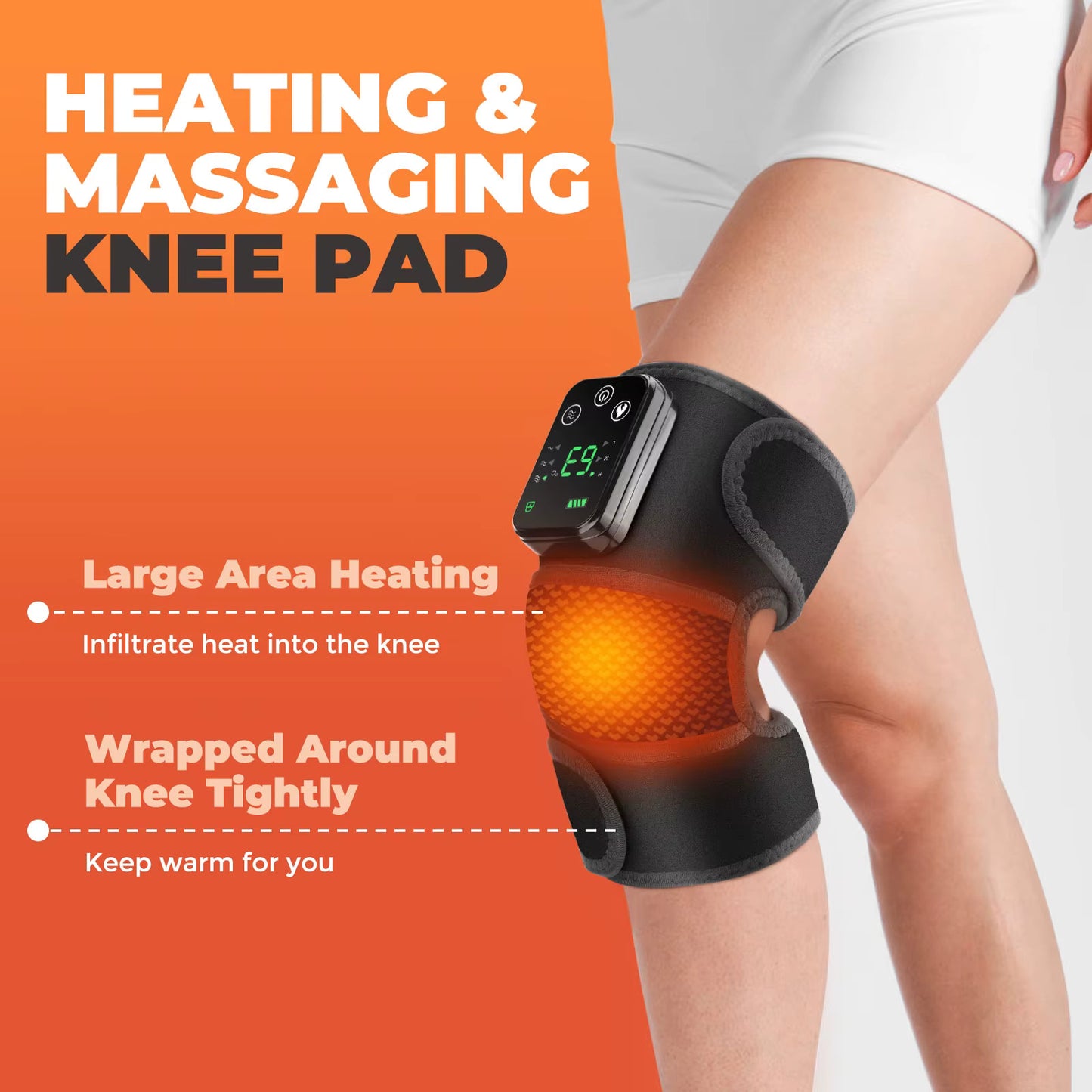 All-in-One Leg and Joint Massager with Heat & Vibration – Supports Comfort and Relaxation