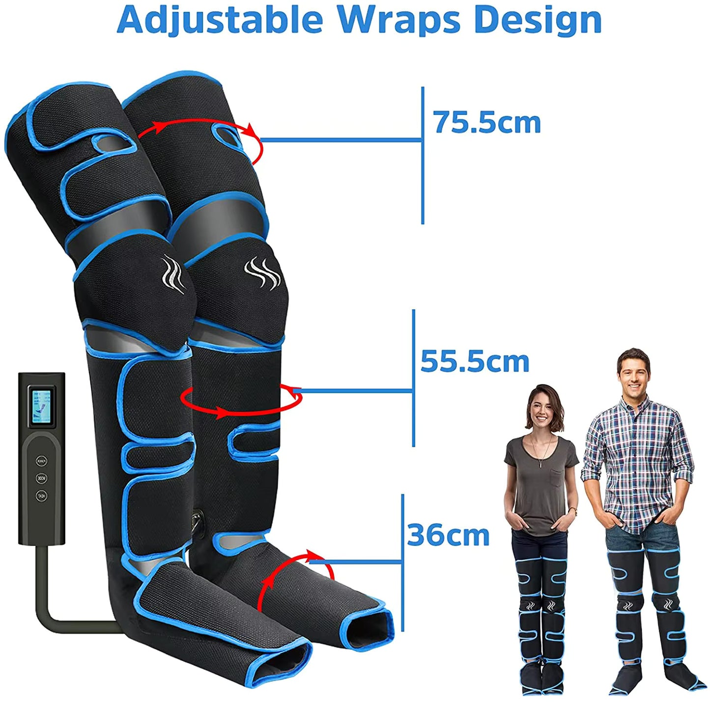 360° Foot and Leg Air Pressure Massager – Supports Circulation and Relaxation